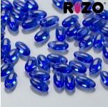Zdjęcie - Koraliki RIZO 2,5x6mm Sapphire (30070)